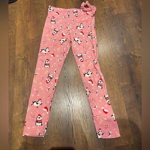 Girls Leggings Size 14/16 with matching scrunchee